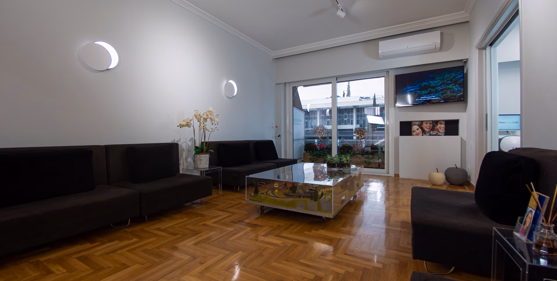 Athens Dental Care — Dental clinic interior, central Athens near Evangelismos metro